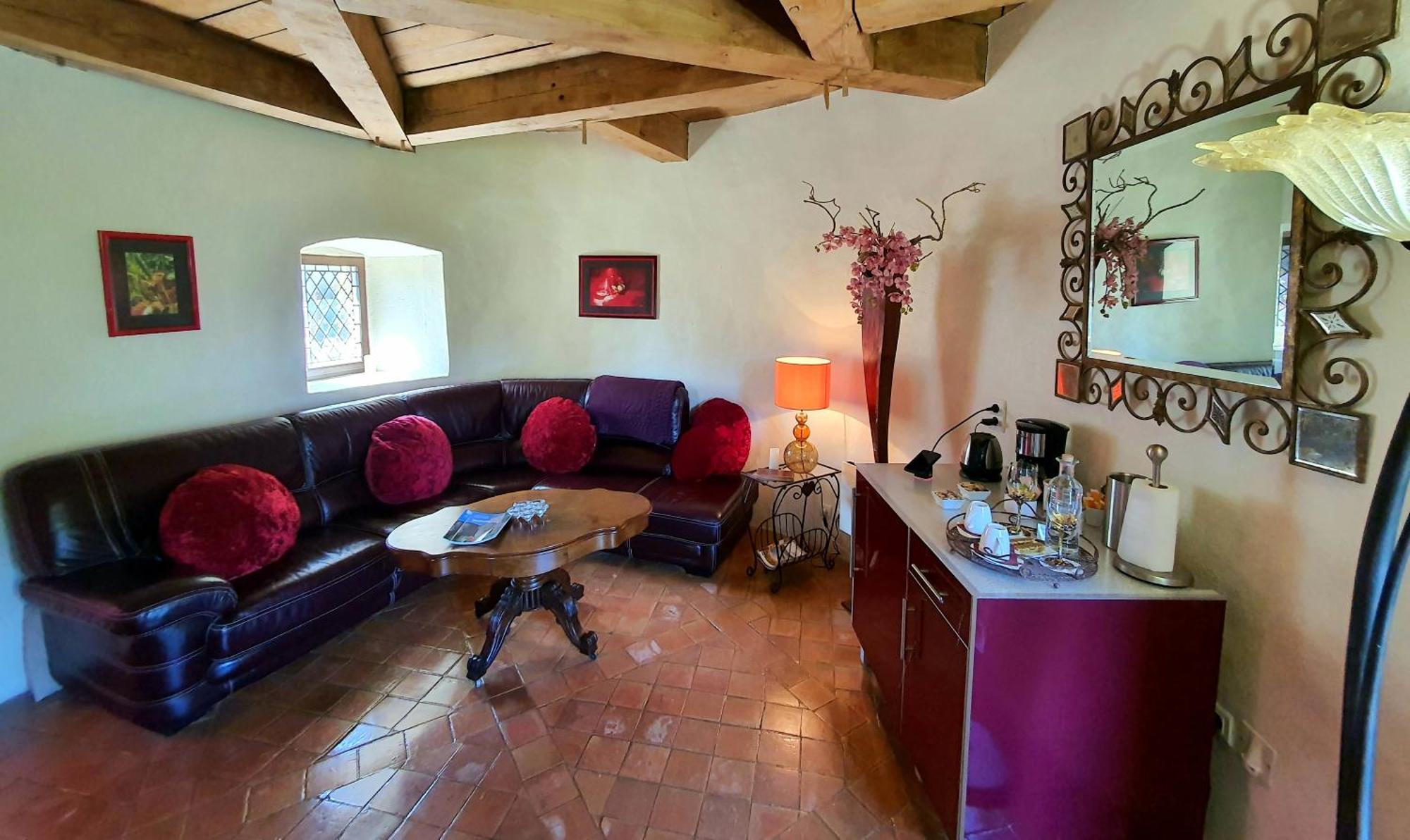 Chambre D'Hotes Au Chateau De Belcastel Belcastel  Eksteriør billede