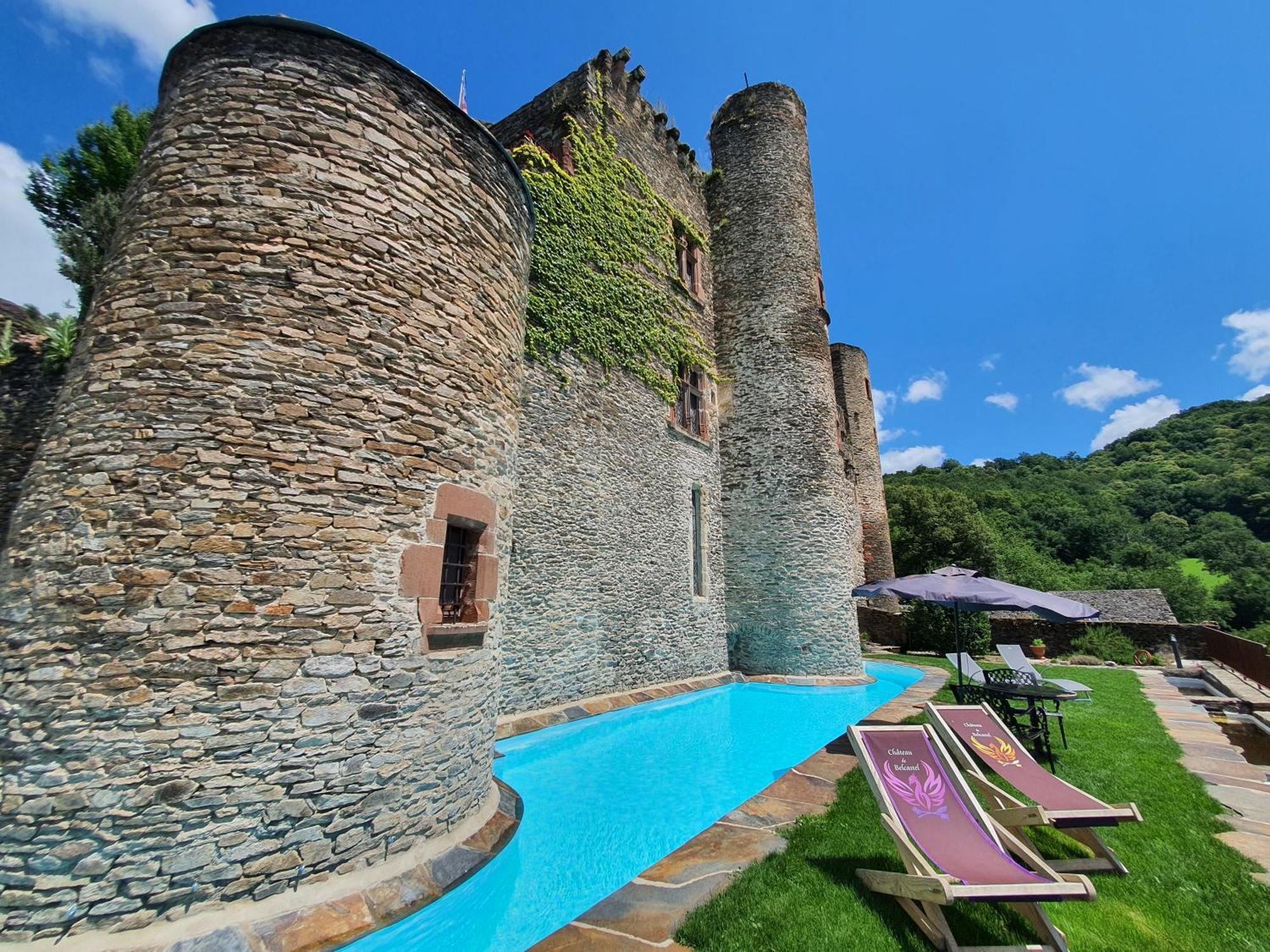 Chambre D'Hotes Au Chateau De Belcastel Belcastel  Eksteriør billede